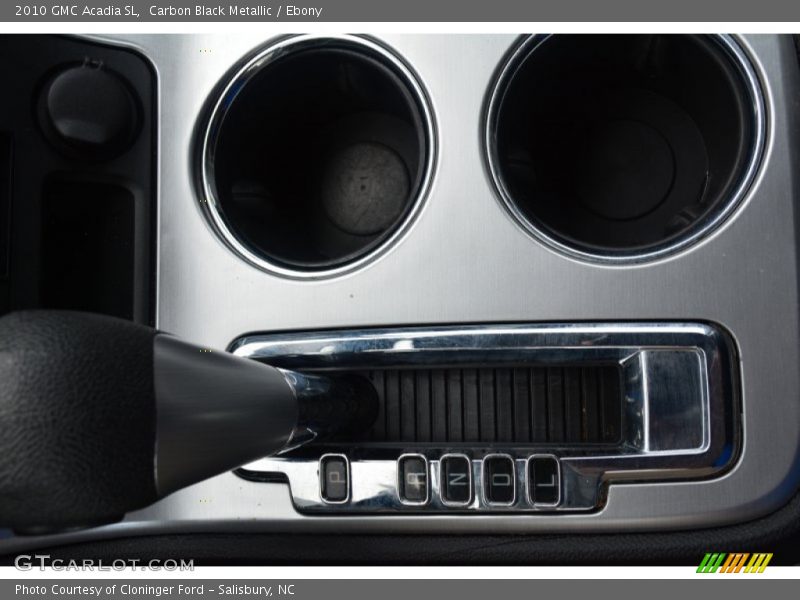 Carbon Black Metallic / Ebony 2010 GMC Acadia SL