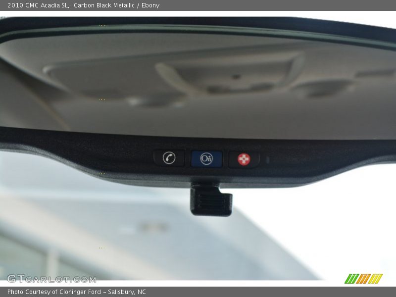 Carbon Black Metallic / Ebony 2010 GMC Acadia SL