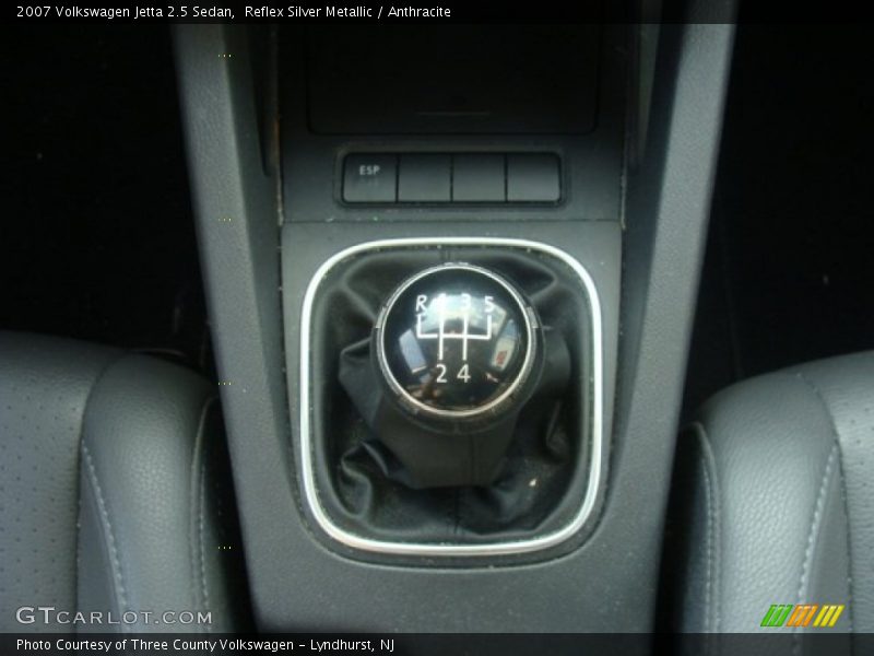 Reflex Silver Metallic / Anthracite 2007 Volkswagen Jetta 2.5 Sedan