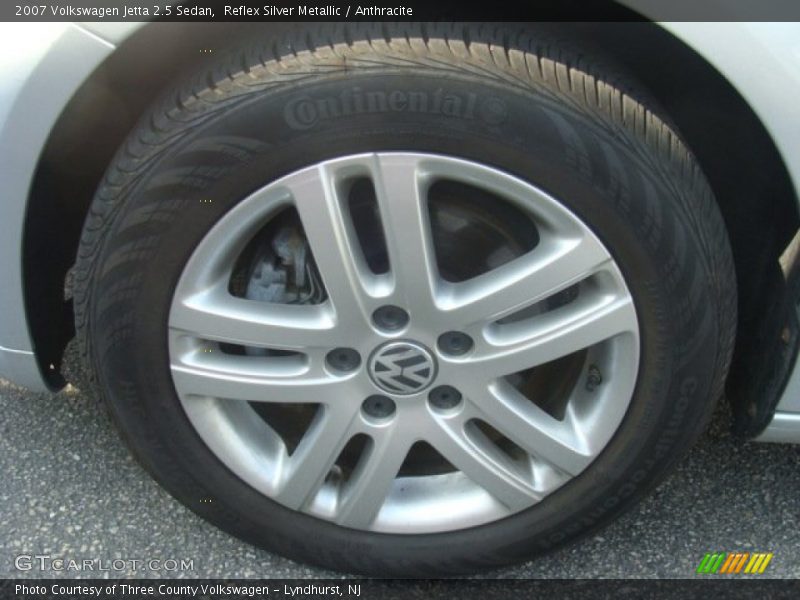 Reflex Silver Metallic / Anthracite 2007 Volkswagen Jetta 2.5 Sedan