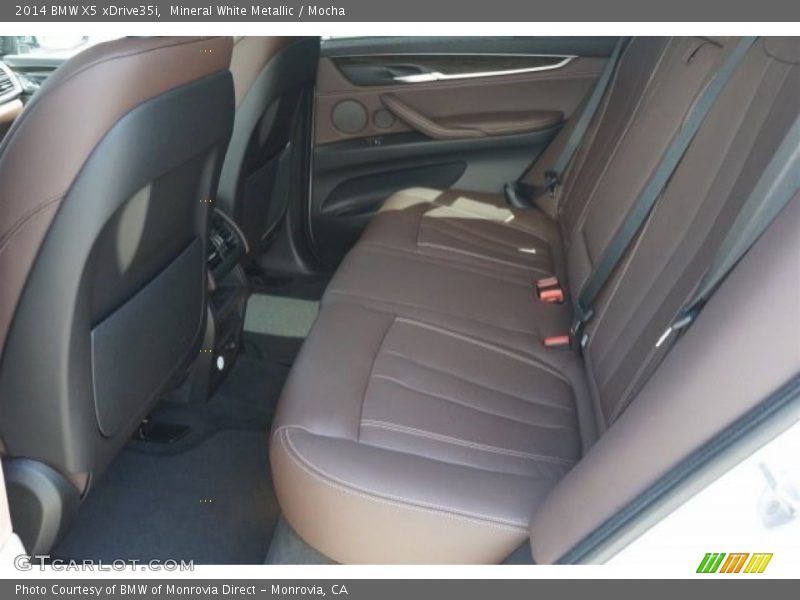 Mineral White Metallic / Mocha 2014 BMW X5 xDrive35i