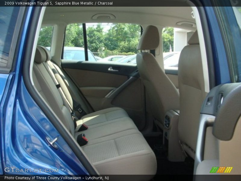 Sapphire Blue Metallic / Charcoal 2009 Volkswagen Tiguan S