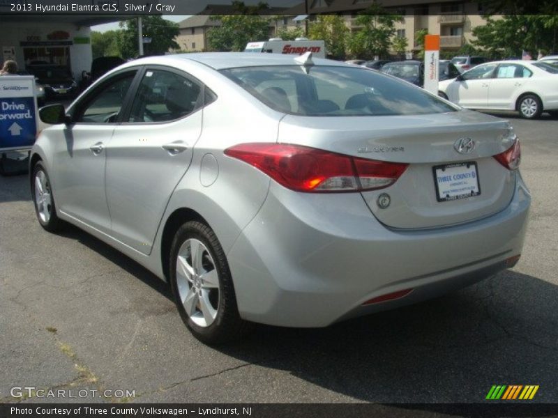 Silver / Gray 2013 Hyundai Elantra GLS