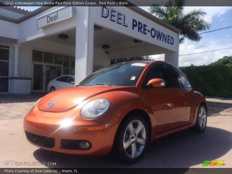 Red Rock / Black 2010 Volkswagen New Beetle Red Rock Edition Coupe