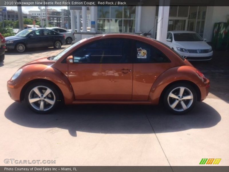 Red Rock / Black 2010 Volkswagen New Beetle Red Rock Edition Coupe