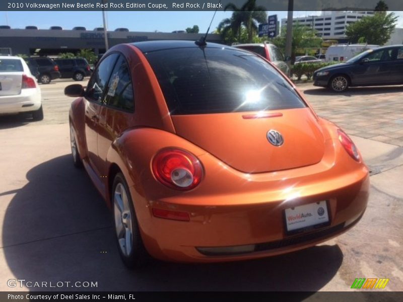 Red Rock / Black 2010 Volkswagen New Beetle Red Rock Edition Coupe