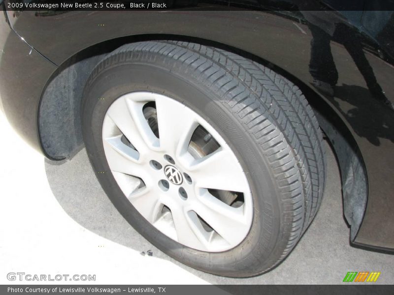 Black / Black 2009 Volkswagen New Beetle 2.5 Coupe