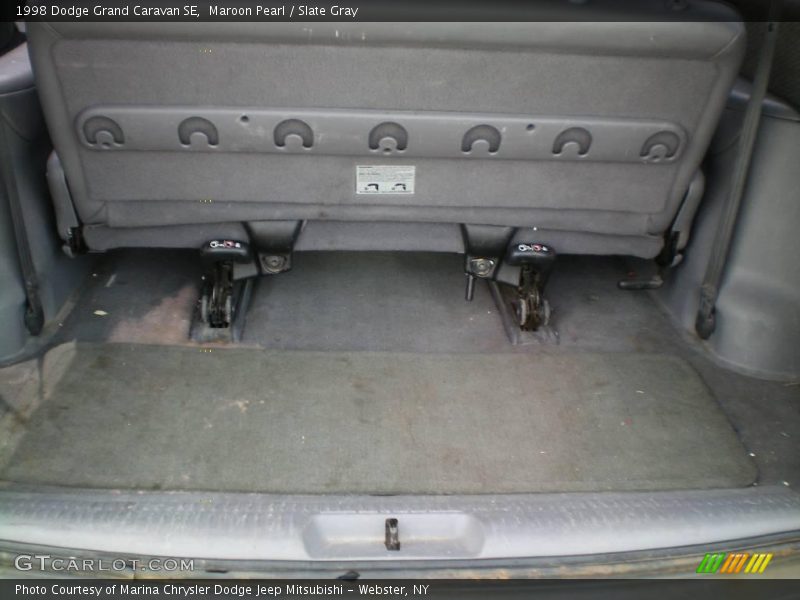 Maroon Pearl / Slate Gray 1998 Dodge Grand Caravan SE
