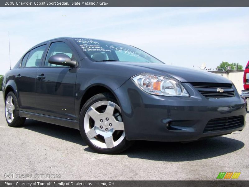 Slate Metallic / Gray 2008 Chevrolet Cobalt Sport Sedan