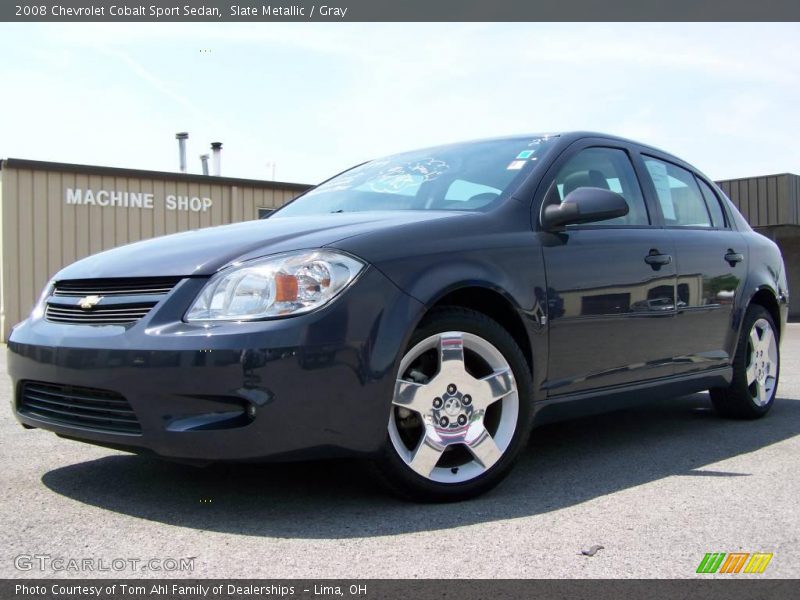 Slate Metallic / Gray 2008 Chevrolet Cobalt Sport Sedan