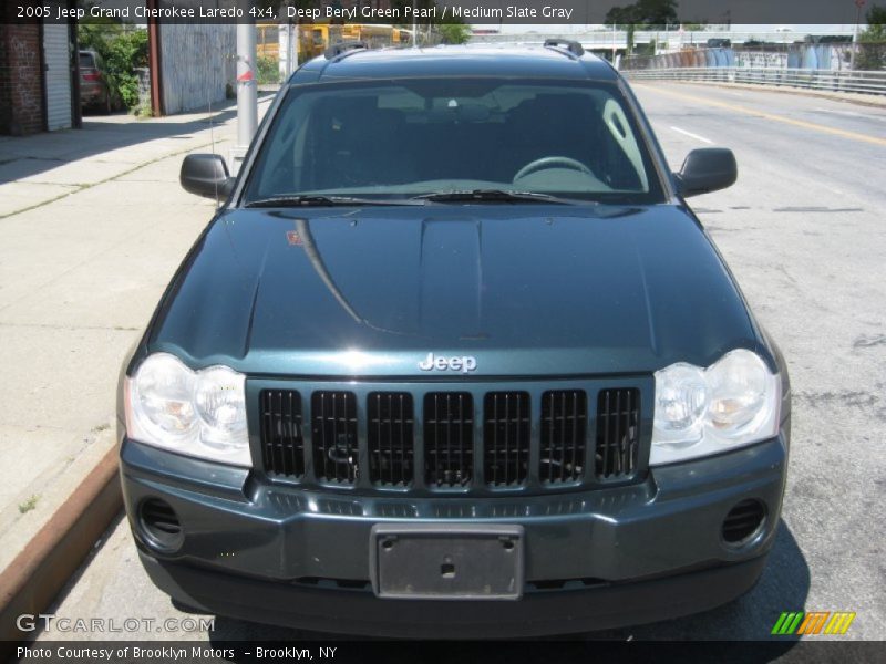 Deep Beryl Green Pearl / Medium Slate Gray 2005 Jeep Grand Cherokee Laredo 4x4