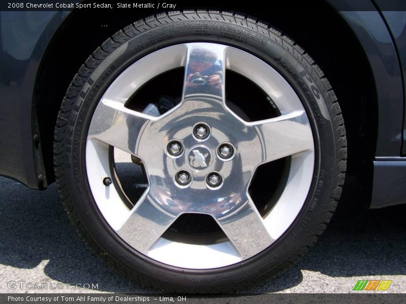 Slate Metallic / Gray 2008 Chevrolet Cobalt Sport Sedan