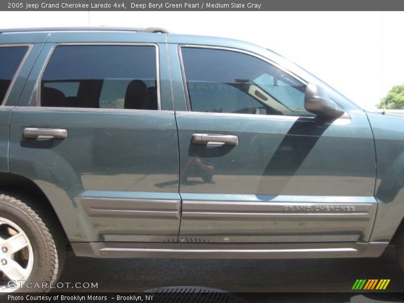 Deep Beryl Green Pearl / Medium Slate Gray 2005 Jeep Grand Cherokee Laredo 4x4