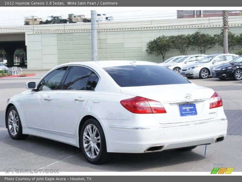 White Satin Pearl / Cashmere 2012 Hyundai Genesis 3.8 Sedan