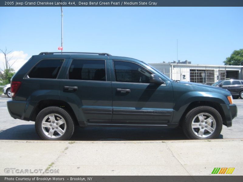 Deep Beryl Green Pearl / Medium Slate Gray 2005 Jeep Grand Cherokee Laredo 4x4