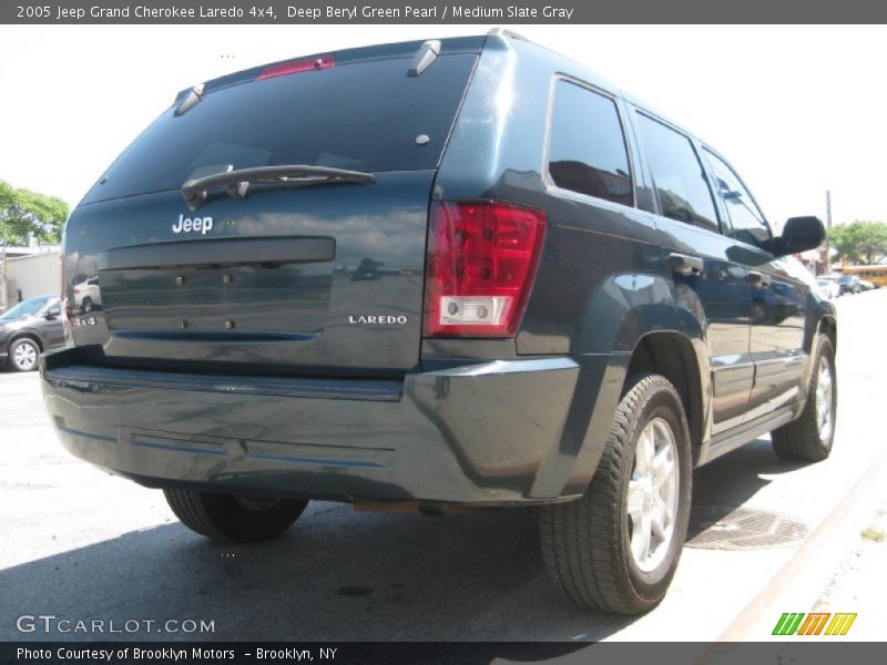 Deep Beryl Green Pearl / Medium Slate Gray 2005 Jeep Grand Cherokee Laredo 4x4