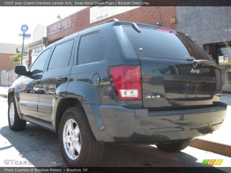 Deep Beryl Green Pearl / Medium Slate Gray 2005 Jeep Grand Cherokee Laredo 4x4