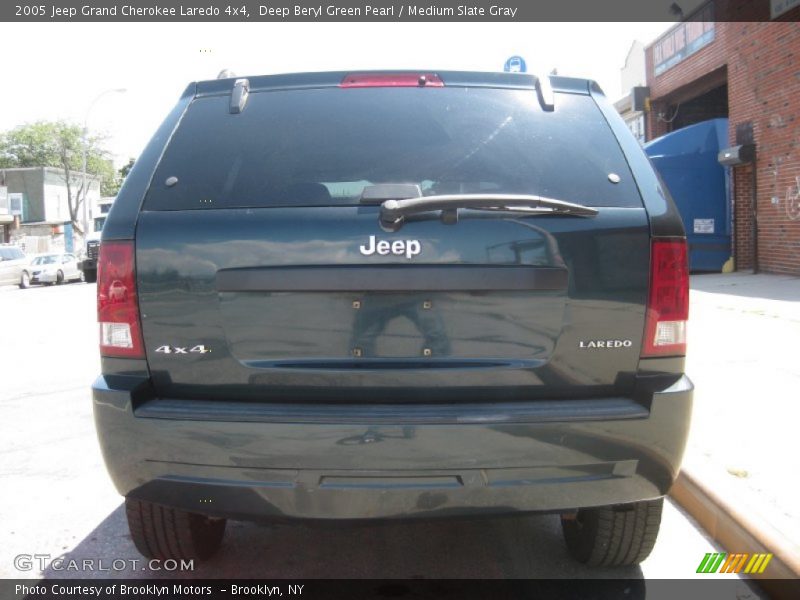 Deep Beryl Green Pearl / Medium Slate Gray 2005 Jeep Grand Cherokee Laredo 4x4
