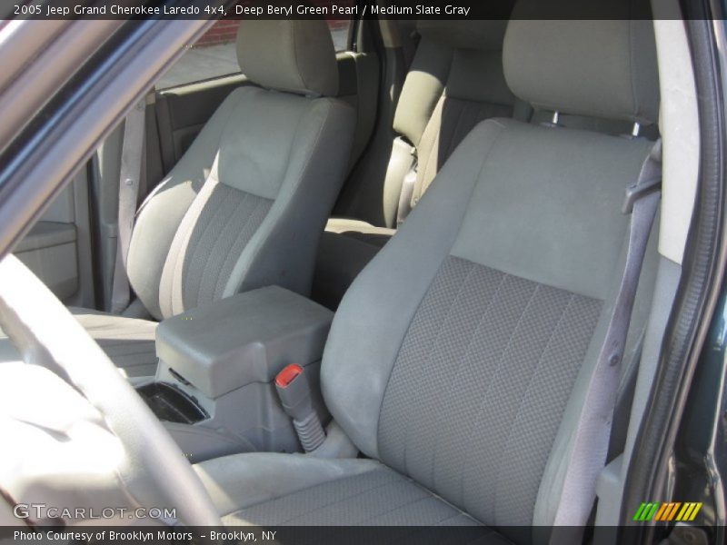 Deep Beryl Green Pearl / Medium Slate Gray 2005 Jeep Grand Cherokee Laredo 4x4