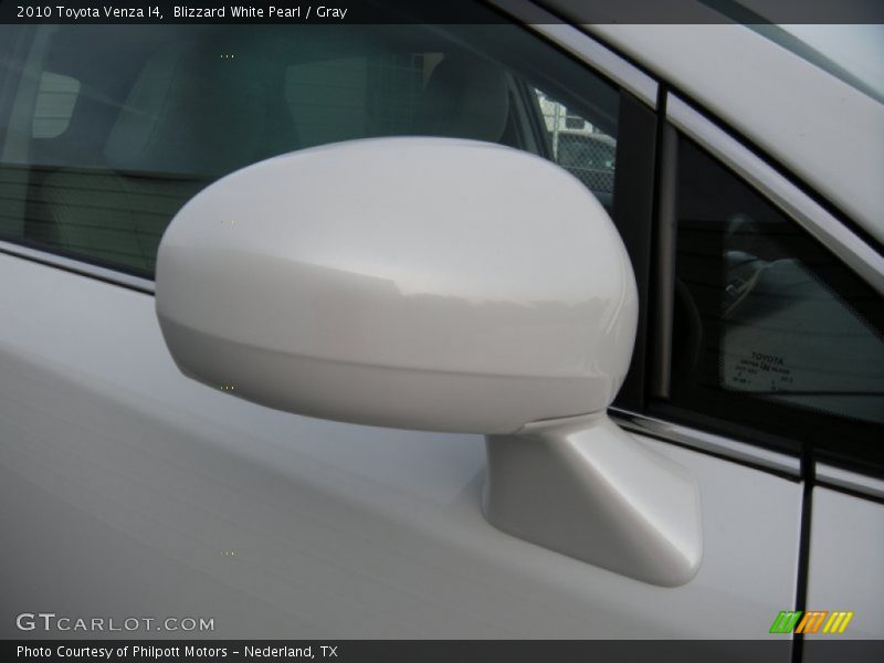 Blizzard White Pearl / Gray 2010 Toyota Venza I4