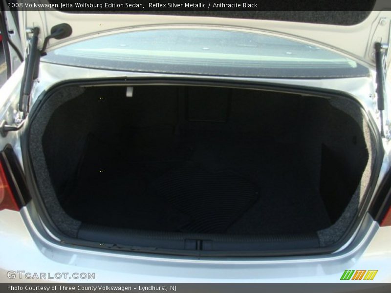 Reflex Silver Metallic / Anthracite Black 2008 Volkswagen Jetta Wolfsburg Edition Sedan