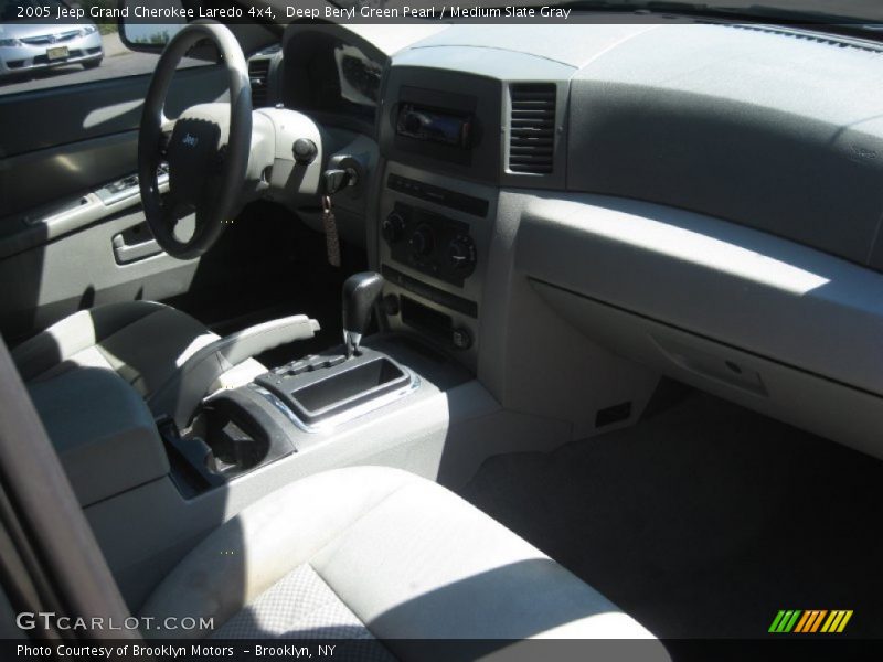 Deep Beryl Green Pearl / Medium Slate Gray 2005 Jeep Grand Cherokee Laredo 4x4