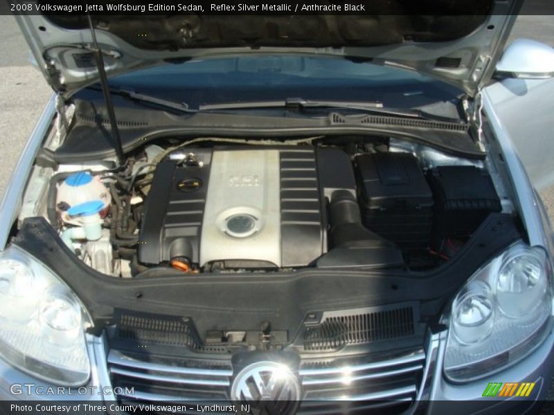 Reflex Silver Metallic / Anthracite Black 2008 Volkswagen Jetta Wolfsburg Edition Sedan