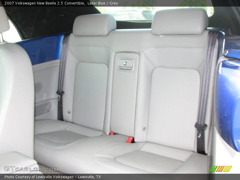 Laser Blue / Grey 2007 Volkswagen New Beetle 2.5 Convertible