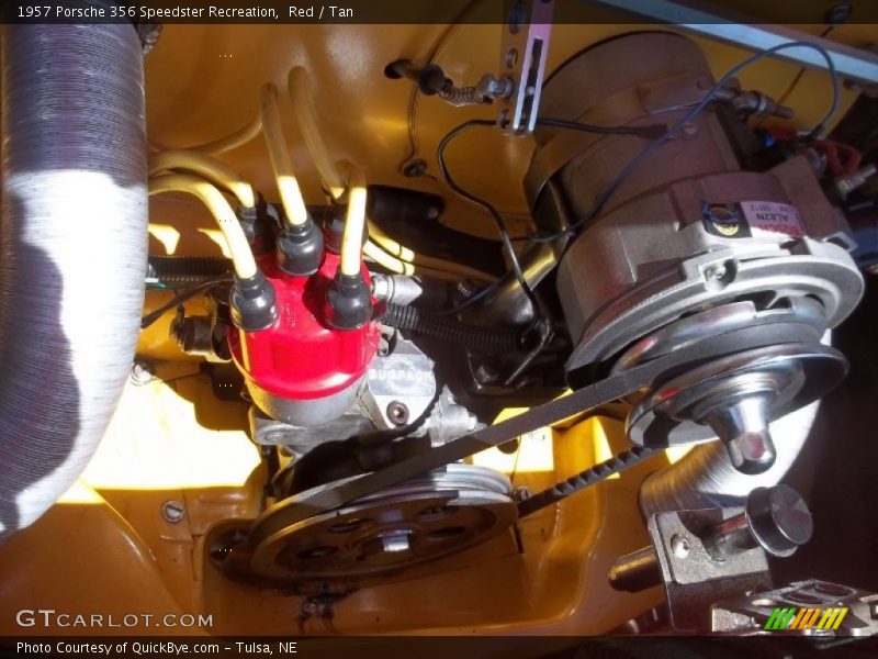 Red / Tan 1957 Porsche 356 Speedster Recreation