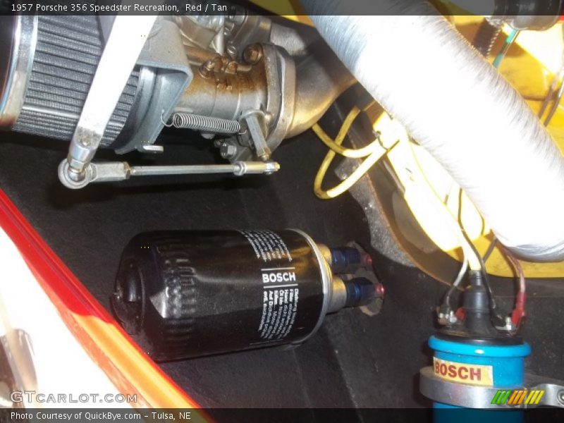 Red / Tan 1957 Porsche 356 Speedster Recreation