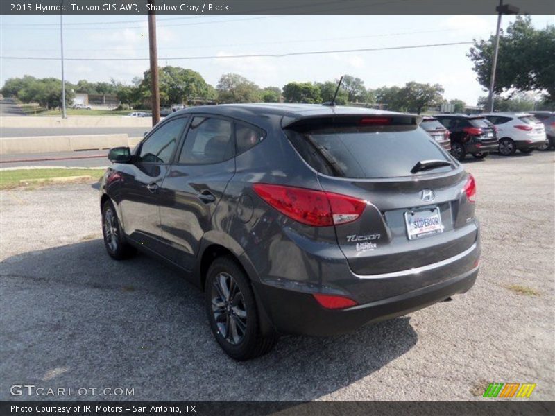 Shadow Gray / Black 2015 Hyundai Tucson GLS AWD