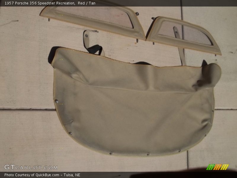 Red / Tan 1957 Porsche 356 Speedster Recreation