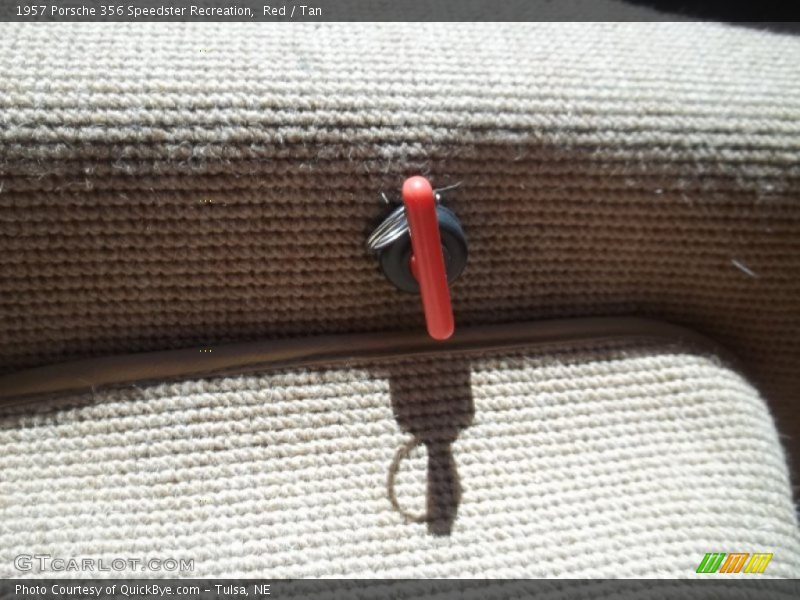 Red / Tan 1957 Porsche 356 Speedster Recreation