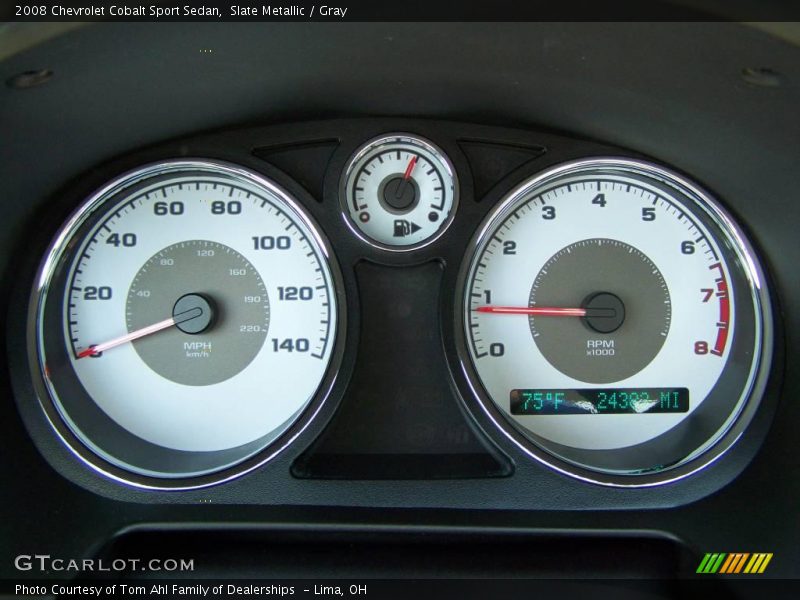 Slate Metallic / Gray 2008 Chevrolet Cobalt Sport Sedan