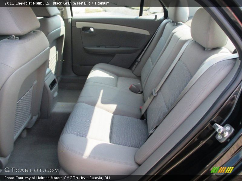 Black Granite Metallic / Titanium 2011 Chevrolet Malibu LS
