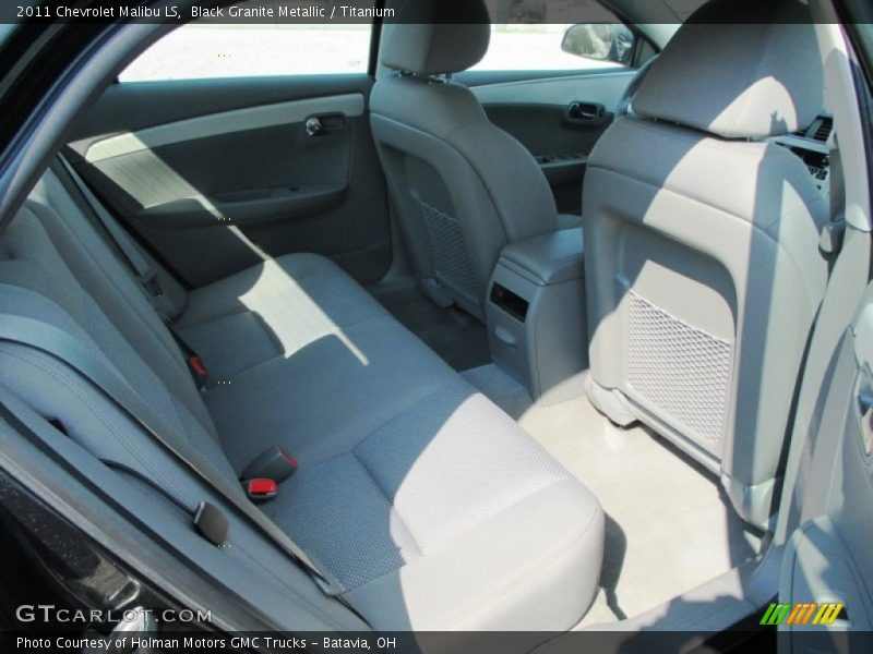 Black Granite Metallic / Titanium 2011 Chevrolet Malibu LS