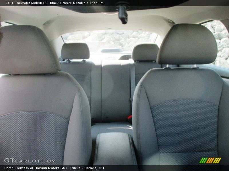 Black Granite Metallic / Titanium 2011 Chevrolet Malibu LS