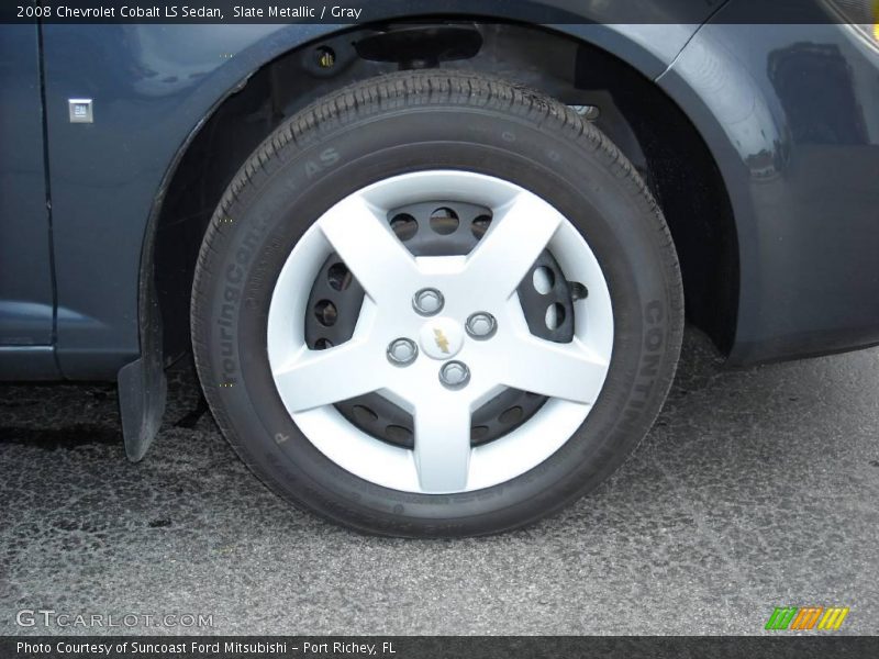 Slate Metallic / Gray 2008 Chevrolet Cobalt LS Sedan