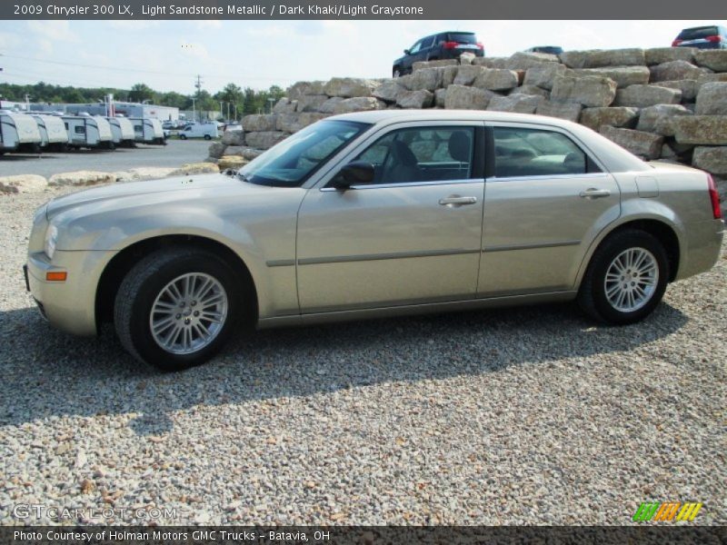 Light Sandstone Metallic / Dark Khaki/Light Graystone 2009 Chrysler 300 LX