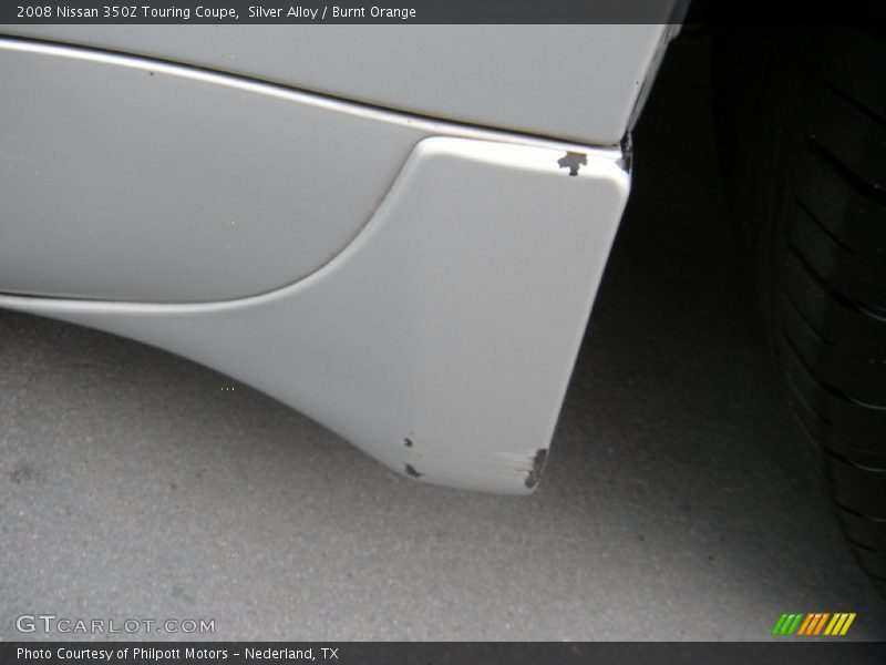 Silver Alloy / Burnt Orange 2008 Nissan 350Z Touring Coupe