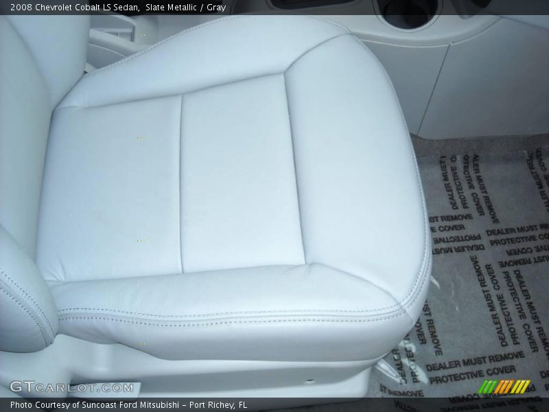 Slate Metallic / Gray 2008 Chevrolet Cobalt LS Sedan
