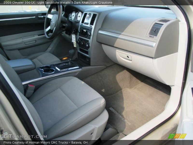 Light Sandstone Metallic / Dark Khaki/Light Graystone 2009 Chrysler 300 LX