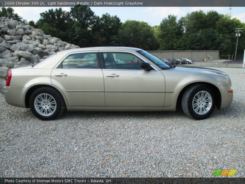 Light Sandstone Metallic / Dark Khaki/Light Graystone 2009 Chrysler 300 LX