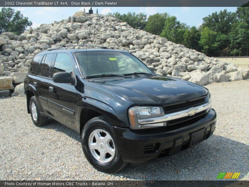 Onyx Black / Dark Pewter 2002 Chevrolet TrailBlazer LT 4x4
