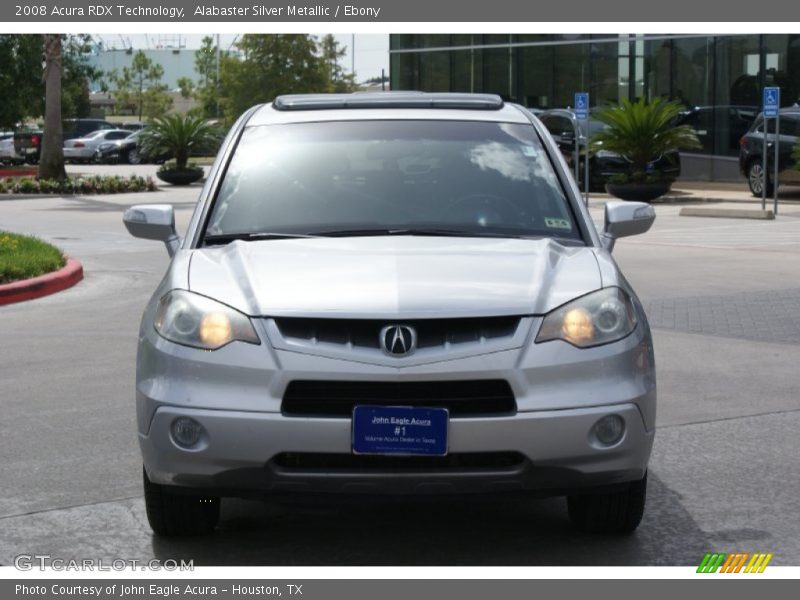 Alabaster Silver Metallic / Ebony 2008 Acura RDX Technology
