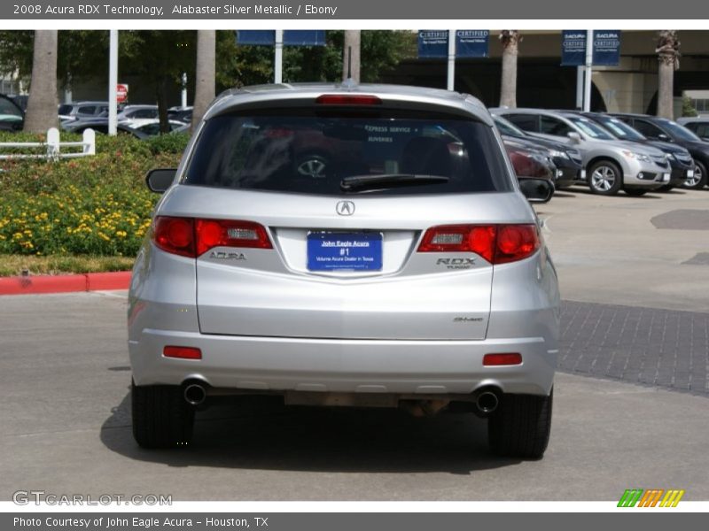 Alabaster Silver Metallic / Ebony 2008 Acura RDX Technology