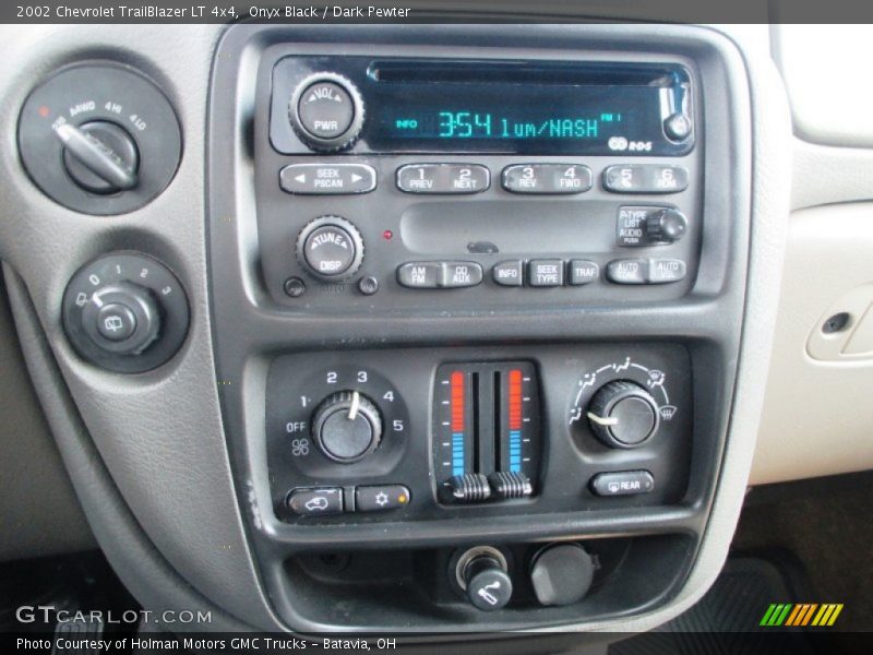 Onyx Black / Dark Pewter 2002 Chevrolet TrailBlazer LT 4x4