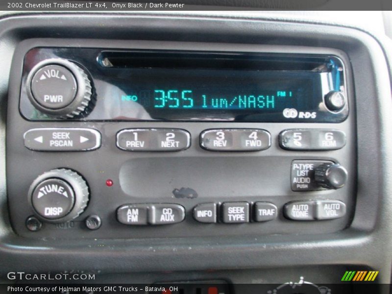 Onyx Black / Dark Pewter 2002 Chevrolet TrailBlazer LT 4x4