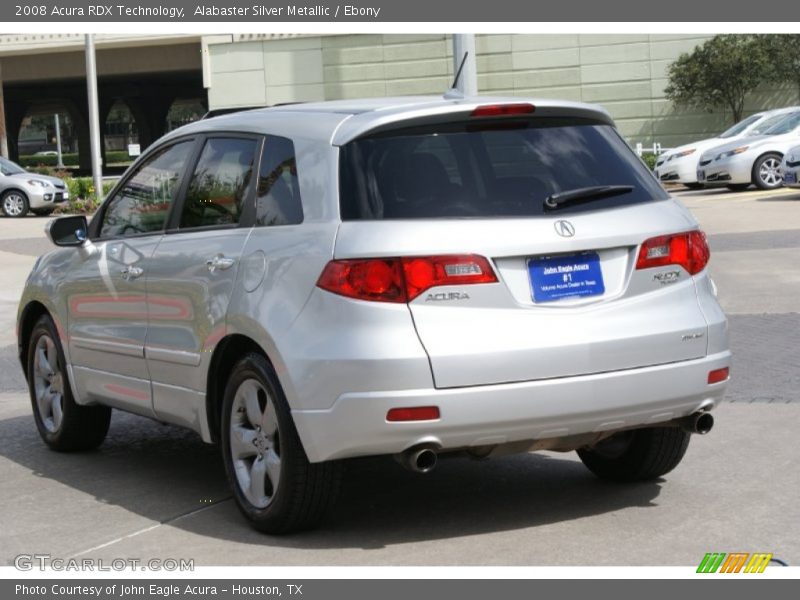 Alabaster Silver Metallic / Ebony 2008 Acura RDX Technology