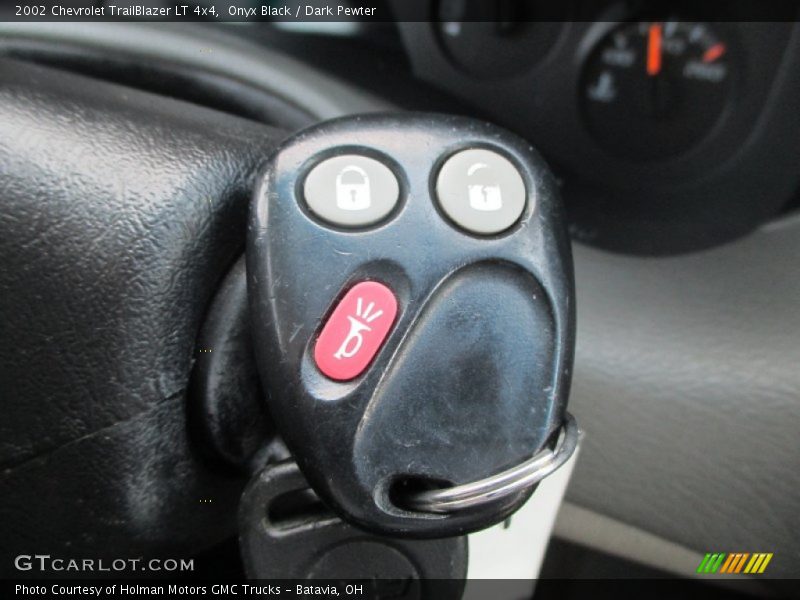 Onyx Black / Dark Pewter 2002 Chevrolet TrailBlazer LT 4x4